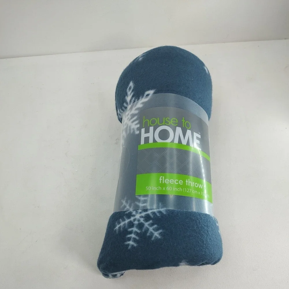 Fleece Throw Blanket 50 x‎ 60 House  To Home.
